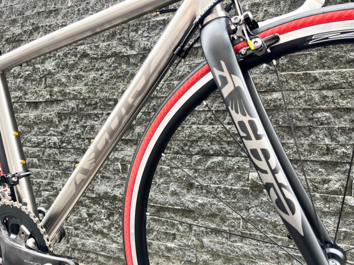 AVEDIO 「エヴァディオ」モデル不明 ホイールセット AVEDIO CX27 RED アルミホイール ロードバイク用ホイール 前後セット